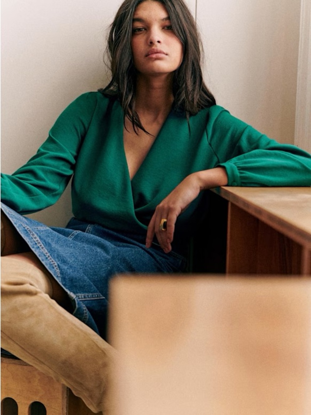 Sezane Abelia Blouse